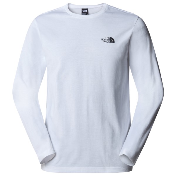 

Футболка с длинным рукавом и простым куполом The North Face, белый