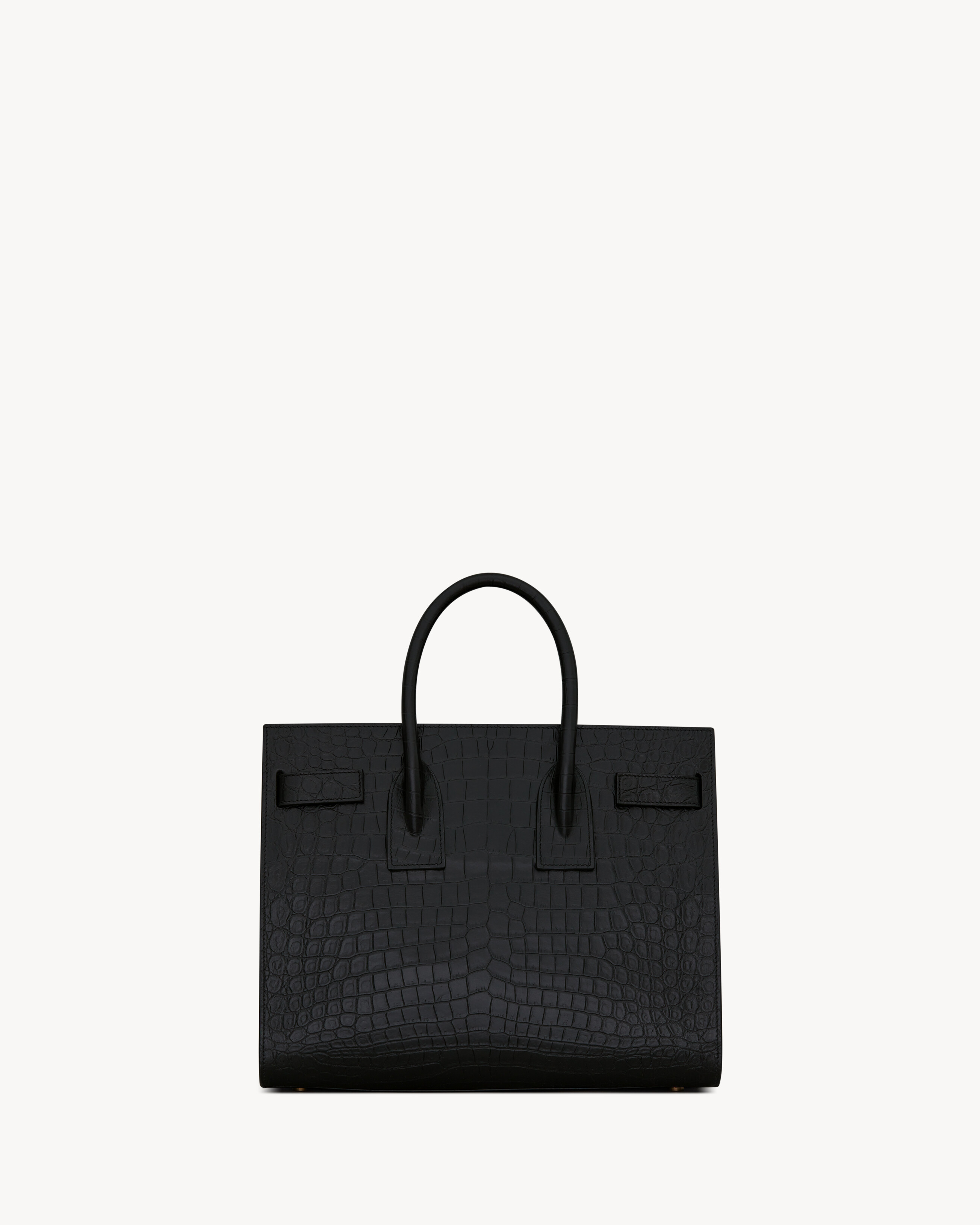 Сумка Sac de Jour в ее культовом размере Saint Laurent, черный — фото 3