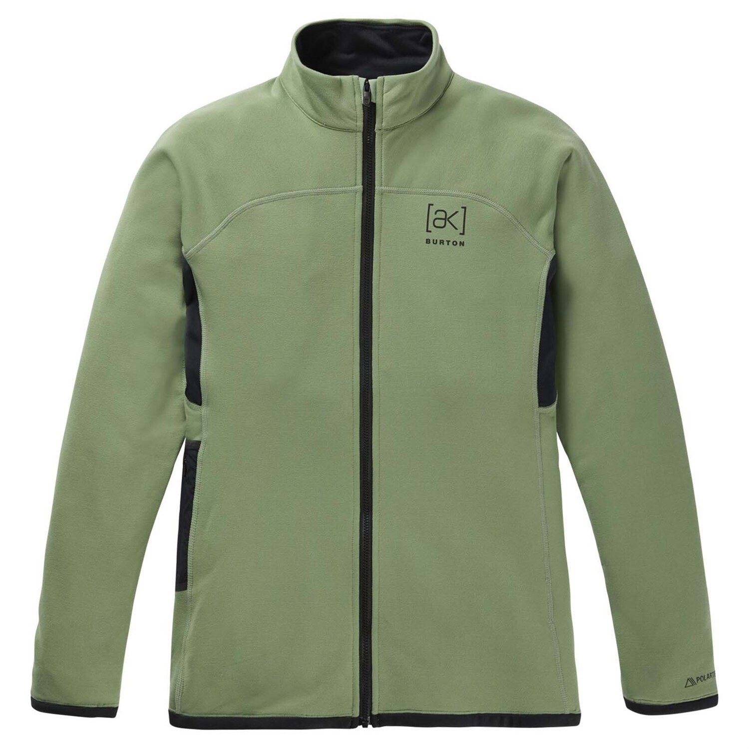 

Толстовка Burton AK Baker Power Stretch Full-Zip, цвет Hedge Green