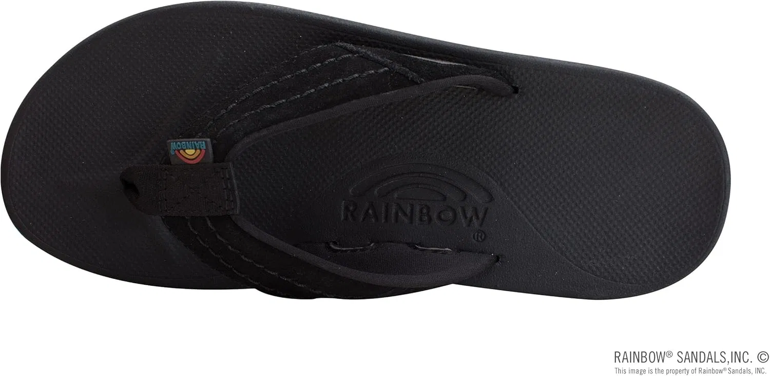 Сандалии из формованной резины Rainbow, Black Rainbow Sandals — фото 3