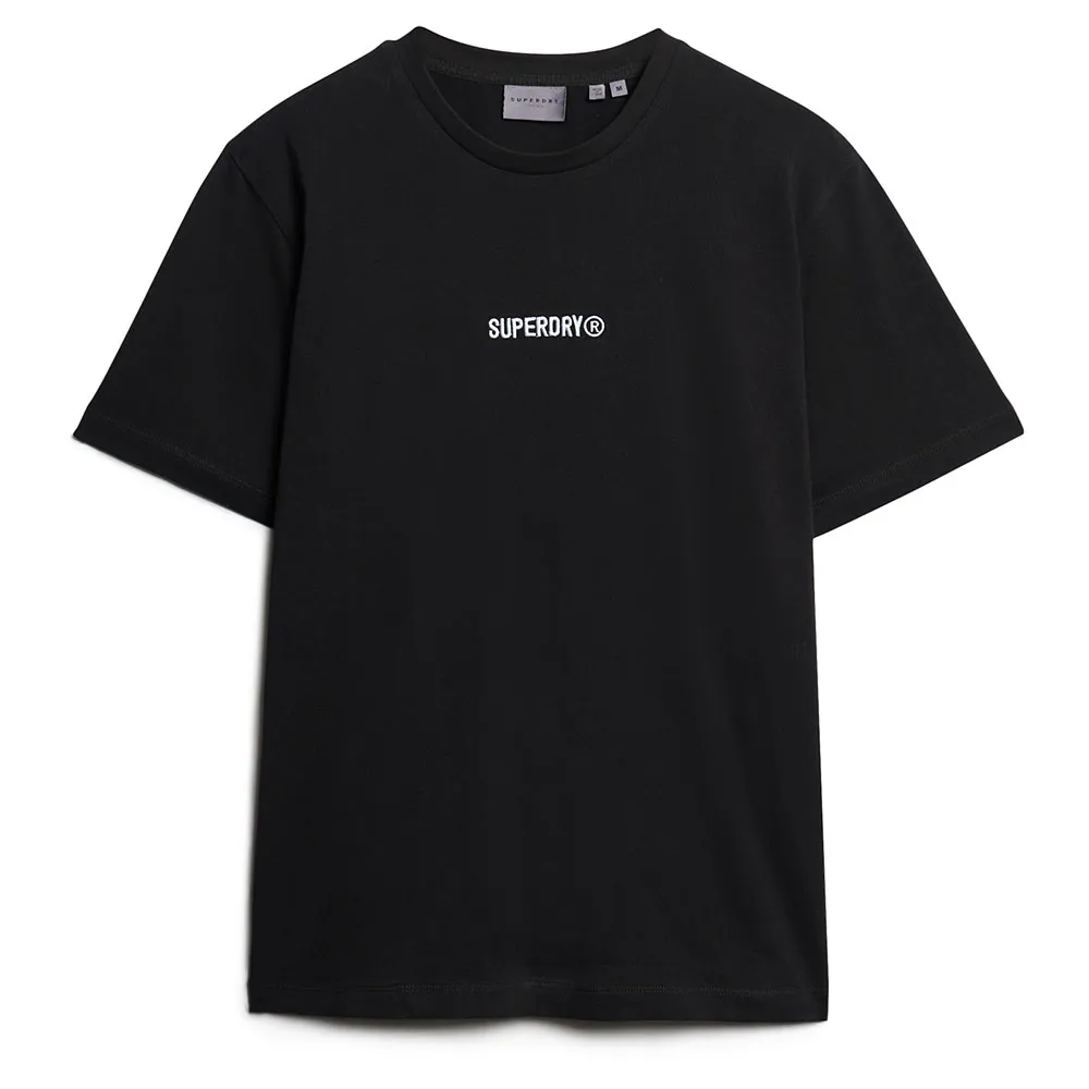 

Футболка Superdry Micro Logo Graphic Loose, черный