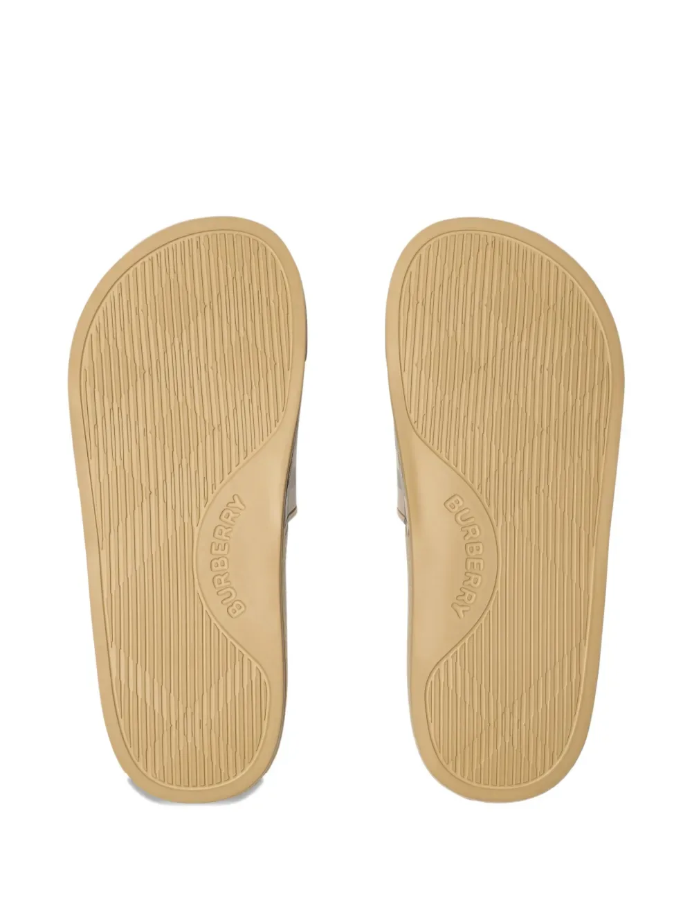 Сандалии Check Slides BURBERRY KIDS, бежевый — фото 2