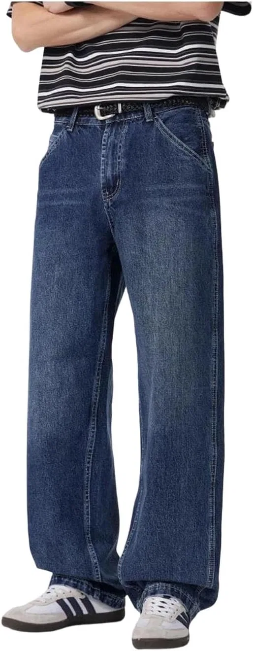 Джинсы свободные Vintage, 9617 Blue