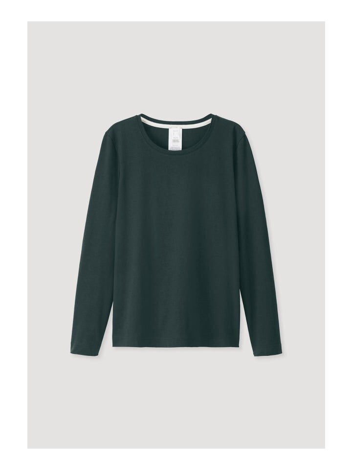 

Ночная рубашка Hessnatur Schlafshirt, цвет waldgrün