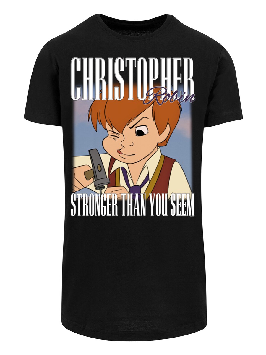 

Классическая футболка F4NT4STIC Shirt Disney Winnie Puuh Der Bär Christopher Robin Montage, черный