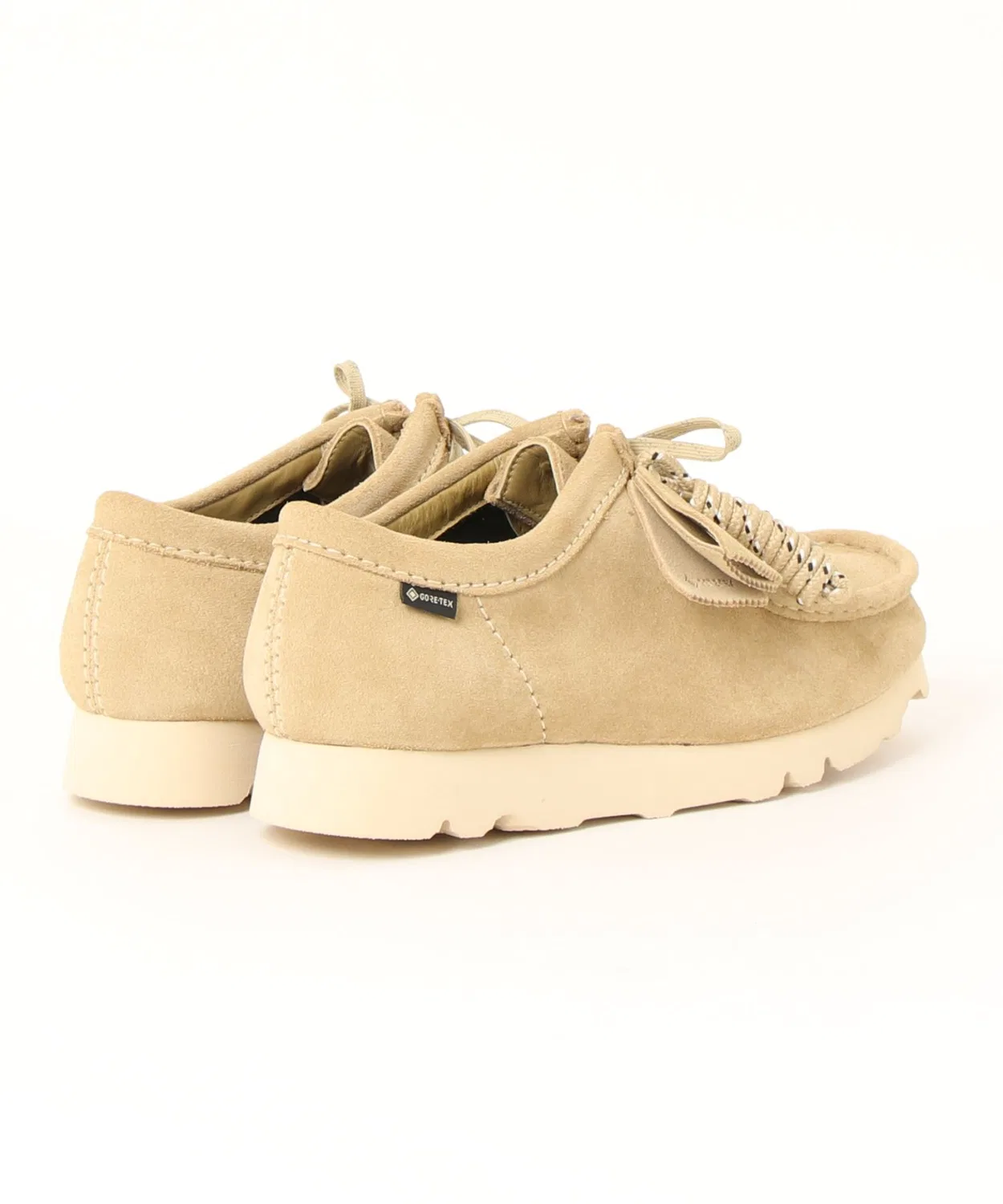 Ботинки Wallabee с мембраной Gore-Tex, Clarks, бежевый — фото 2