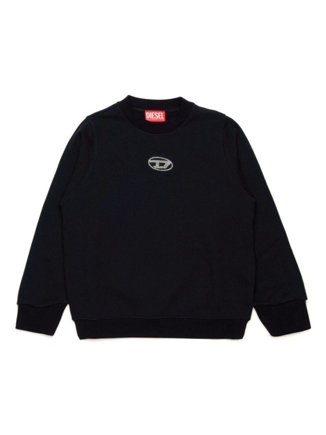 

Diesel Kids толстовка с логотипом, черный
