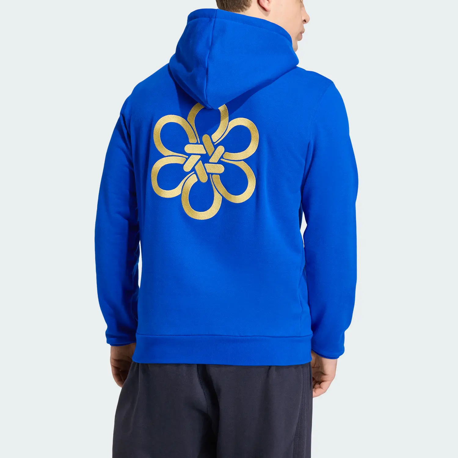 Толстовка REAL MADRID CULTURAL STORY мужская Adidas Originals, royal синий — фото 4
