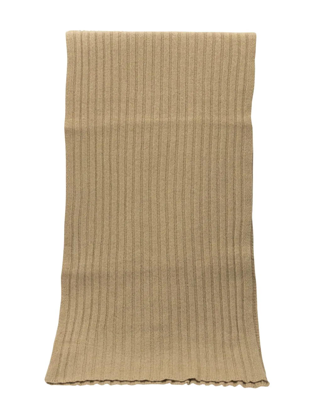 

Шарф в рубчик Vietti Merchandise, бежевый