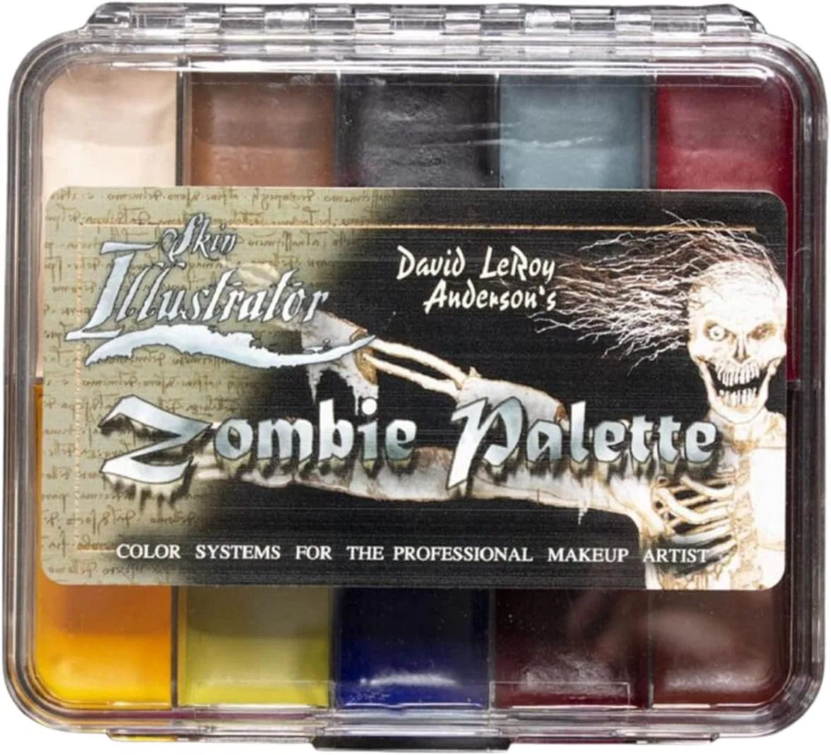 Палетка для грима Skin Illustrator Zombie Palette, мультиколор