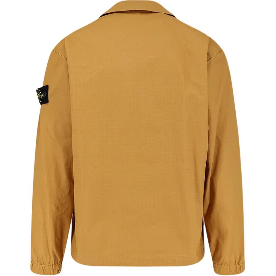 Рубашка на пуговицах STONE ISLAND, оранжевый желтый — фото 2