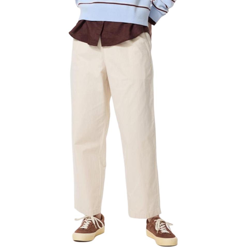 

Повседневные брюки Women's Light Beige Moderate Straight Fit UNIQLO, светло бежевый