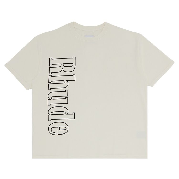 

Футболка Rhude Side Logo Tee, цвет Vintage White
