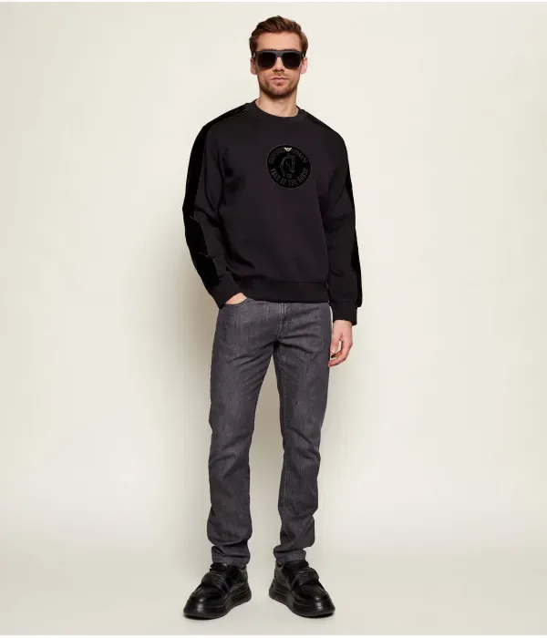 Толстовка к Китайскому Новому году regular fit Emporio Armani, черный — фото 2