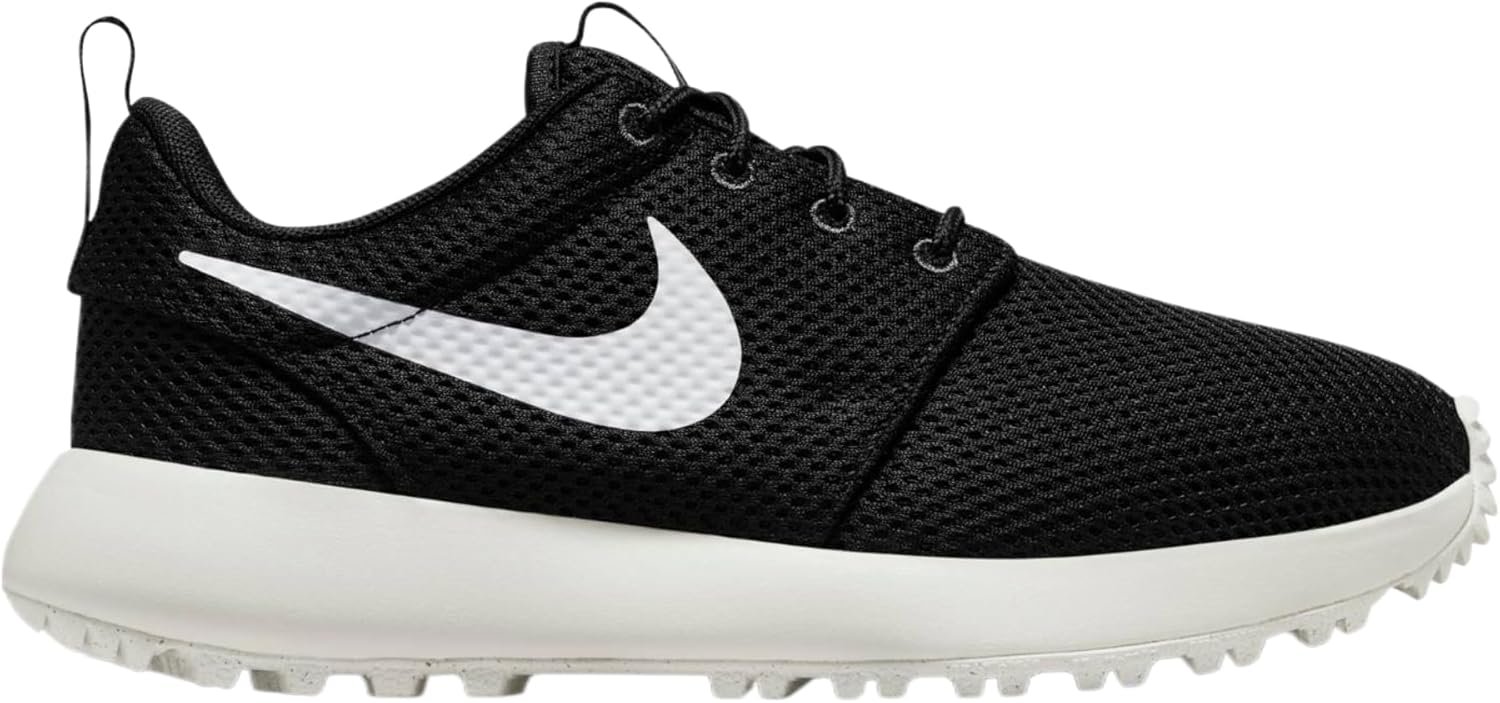 

Детские гольф-кроссовки Nike Roshe 2 G (маленькие/большие размеры) (DZ6895-003, морская зелень/черный/белый/стадиум грин)