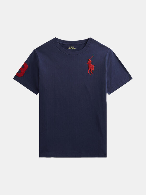 

Футболка стандартного кроя Polo Ralph Lauren, синий