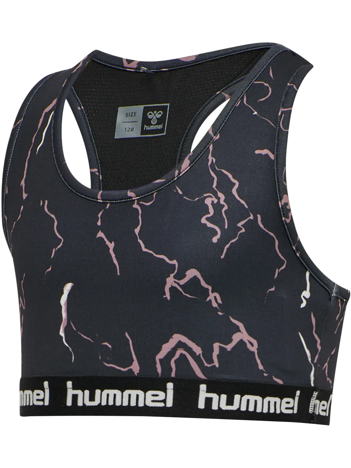 Топ с принтом Hummel, caviar/twilight mauve — фото 4