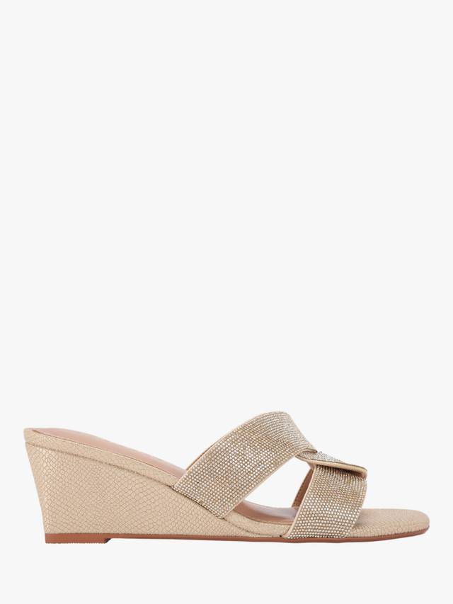 Ornella украшенные мюли на платформе Carvela, Gold
