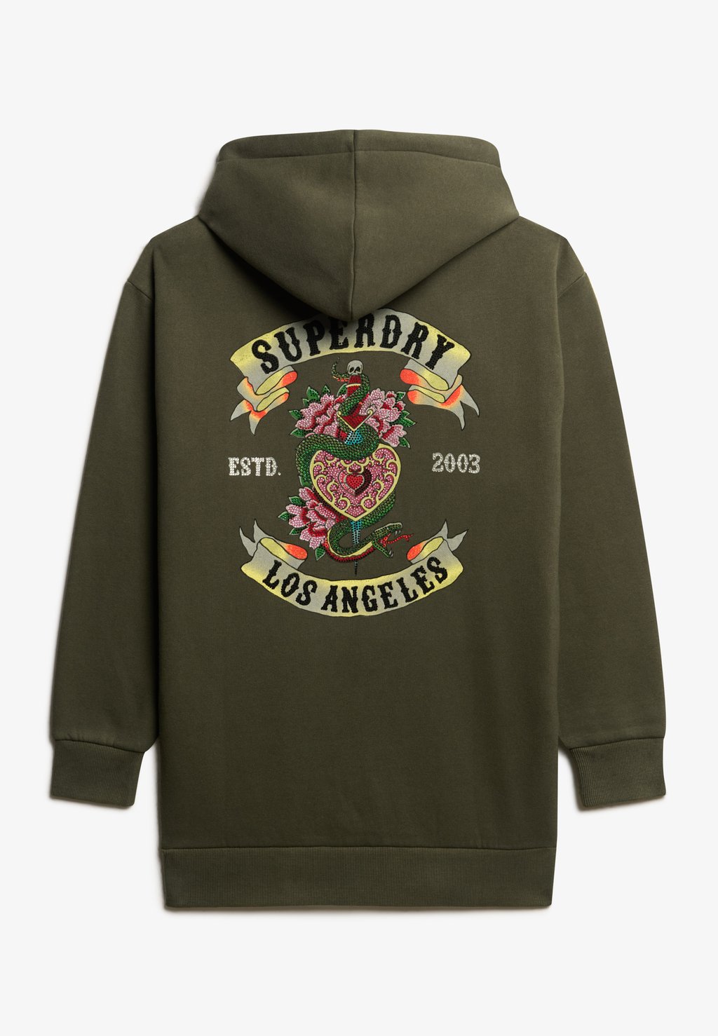 

Повседневное платье Superdry, зеленый