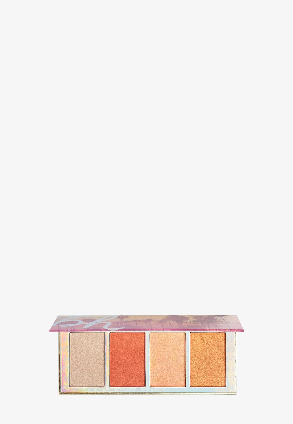 

Хайлайтеры Los Angeles Sunset Glow Highlight Palette BH Cosmetics, цвет island fling