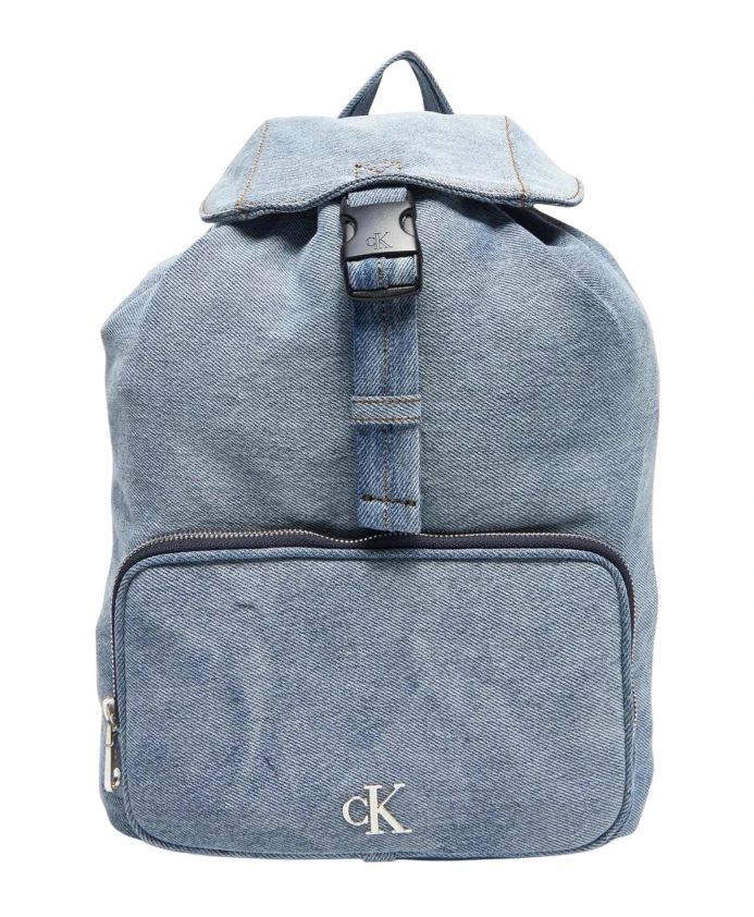

Мини-Рюкзак Denim Luna с откидной крышкой Calvin Klein, синий