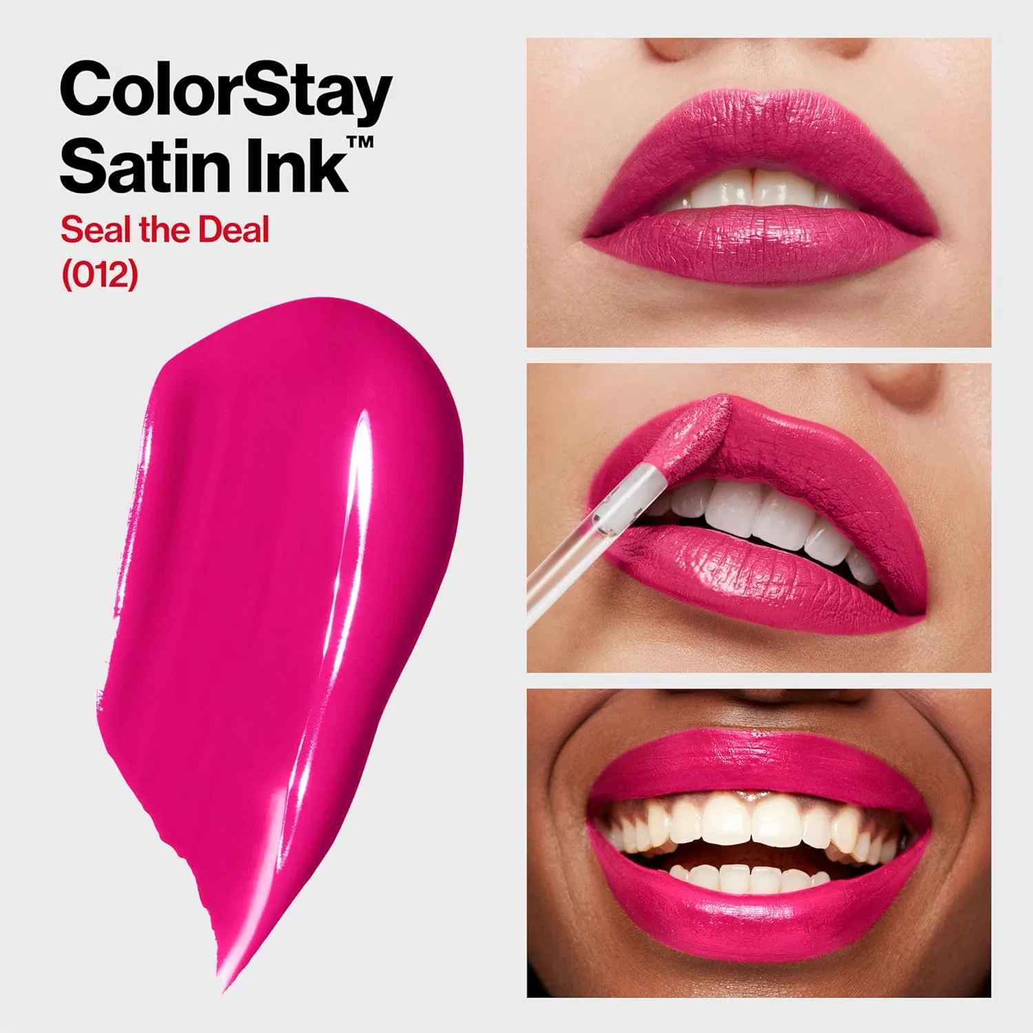 Жидкая помада «ColorStay Satin Ink» 012 Seal the Deal от Revlon Revlon, 012 Seal The Deal — фото 2