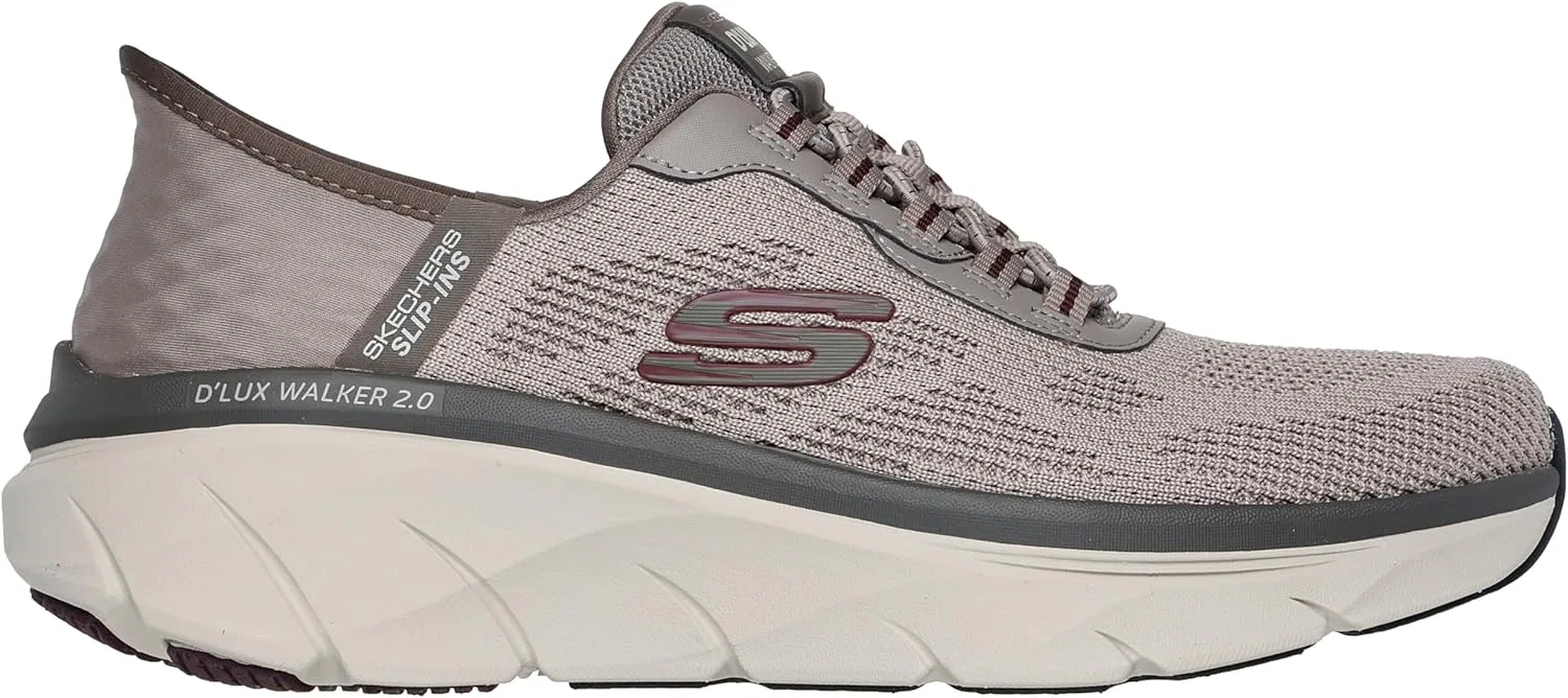 Мужские кроссовки Skechers D'lux Walker 2.0 Reelertrainers, Taupe