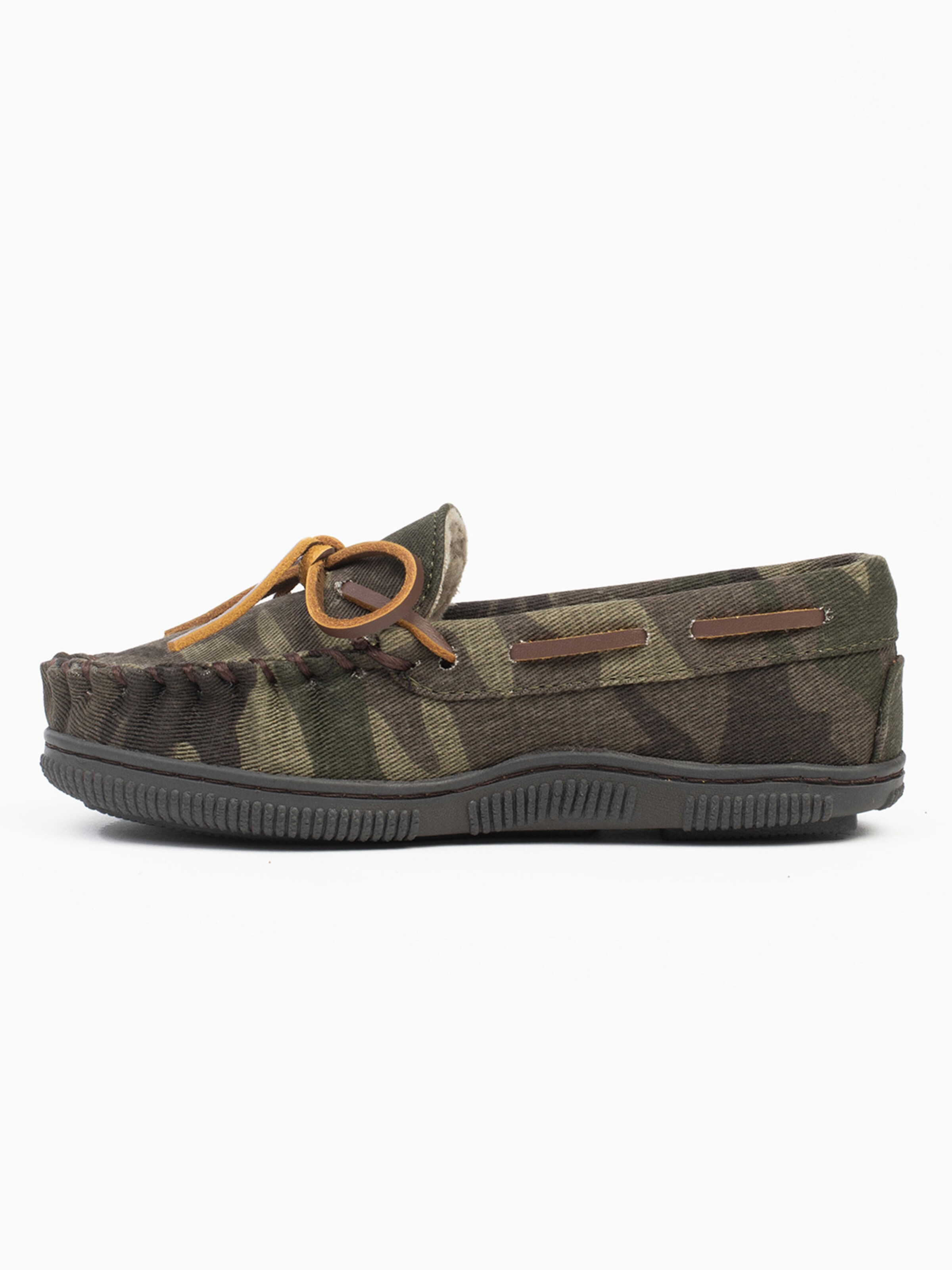 Minnetonka Flats 'Pile' в цветах Green, Khaki, Dark Green — фото 3