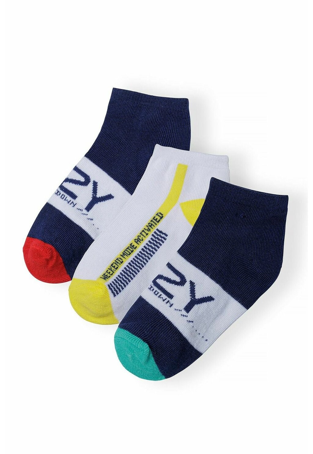 

Носки 3 PACK MINOTI, цвет blue white