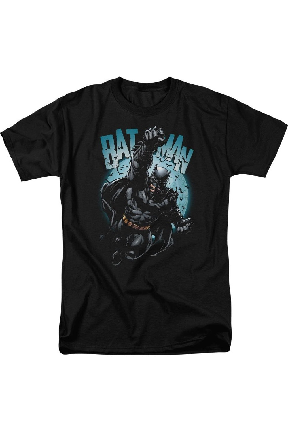 

Футболка с коротким рукавом для взрослых Batman Moon Knight Gildan, черный