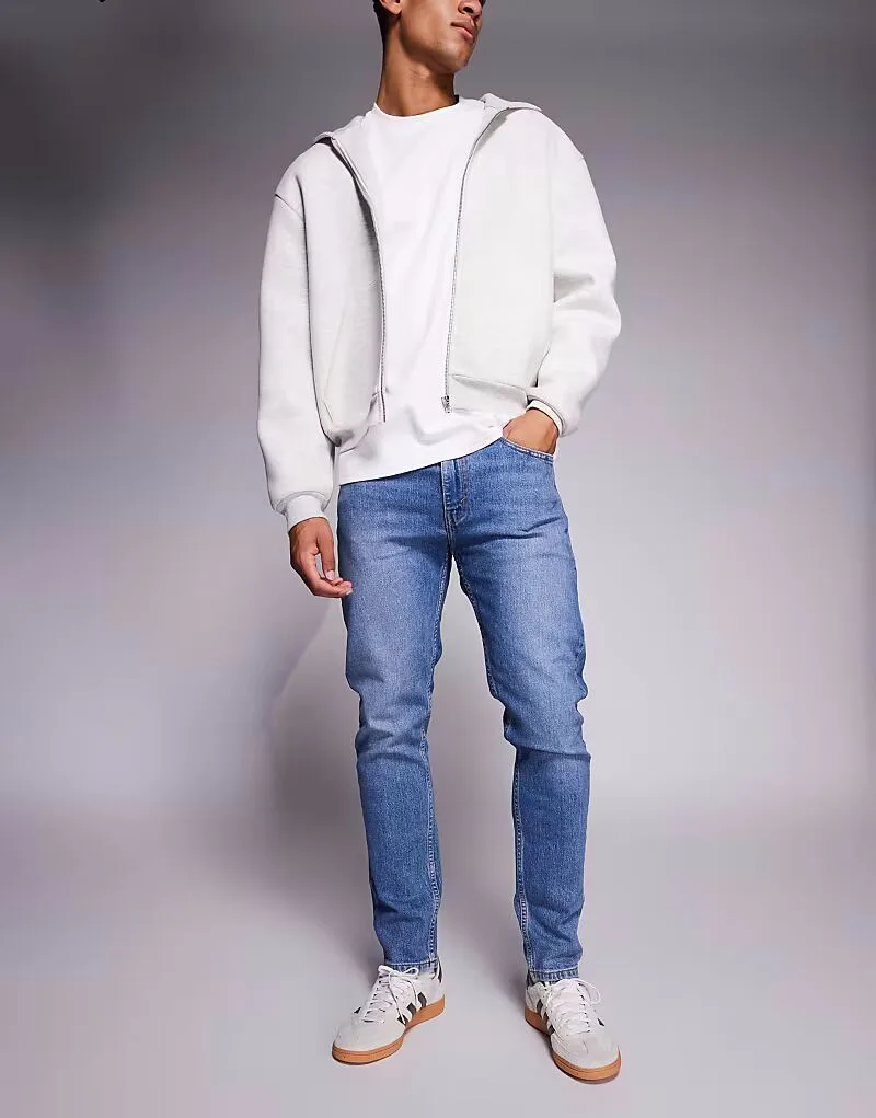 Джинсы Levi's 515 slim, средне-синего цвета