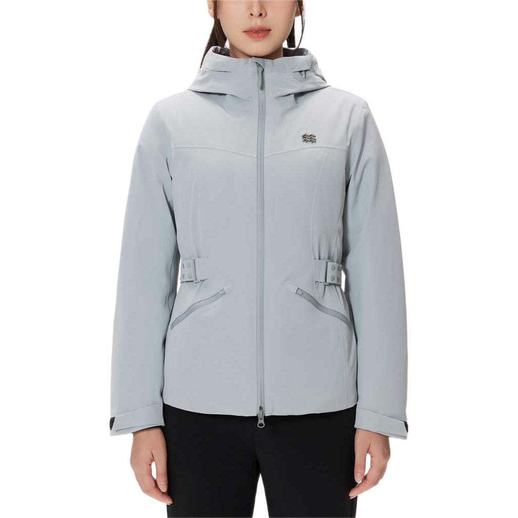 

KOLON SPORT Женская куртка с поясом, Light Blue