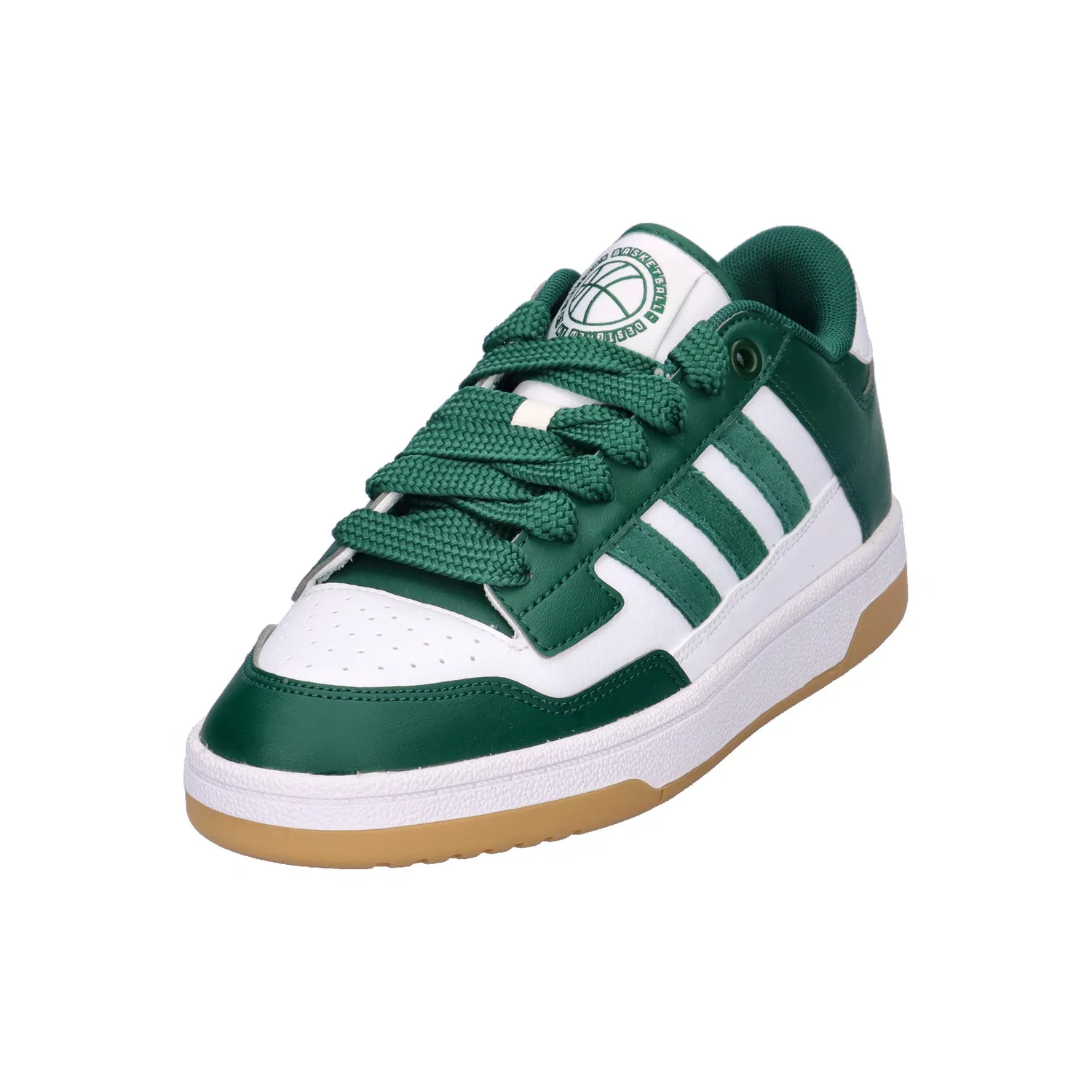 Детские кроссовки с ретро-дизайном Rapid Court Low Adidas, Grun — фото 4