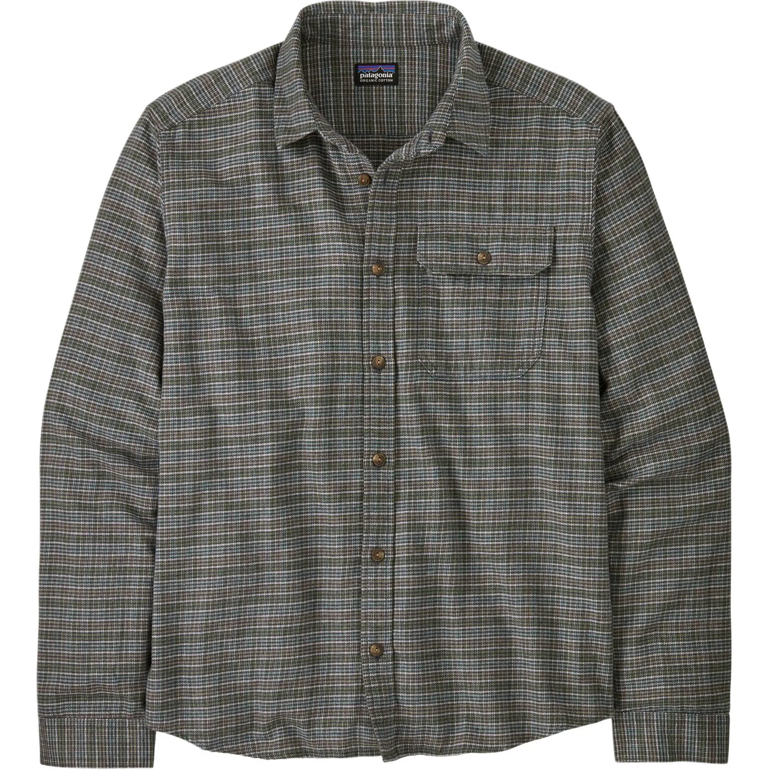 Мужская рубашка с отложным воротником Patagonia, Thermal Blue/TRBE