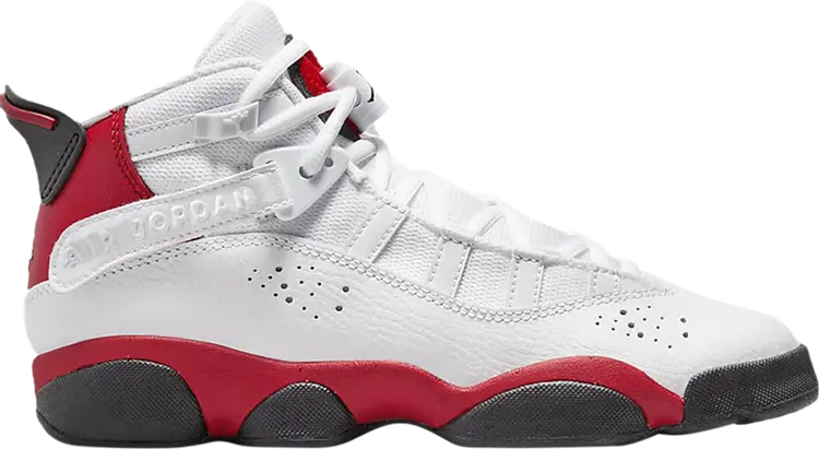 

Кроссовки Jordan 6 Rings GS Chicago, белый, Белый;серый, Кроссовки Jordan 6 Rings GS Chicago, белый