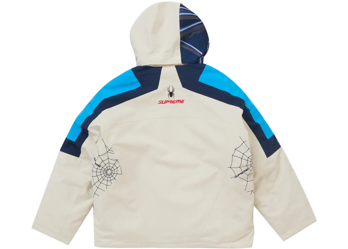 Мужская куртка из технической ткани с моделью Jacket Supreme, White — фото 2
