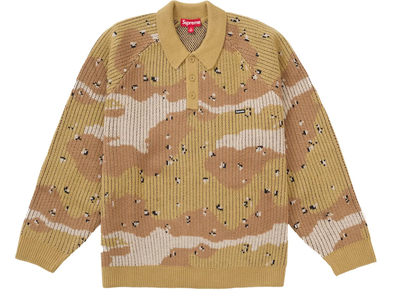 Мужской пуловер с принтом Supreme Sweater (FW24), Desert Camo