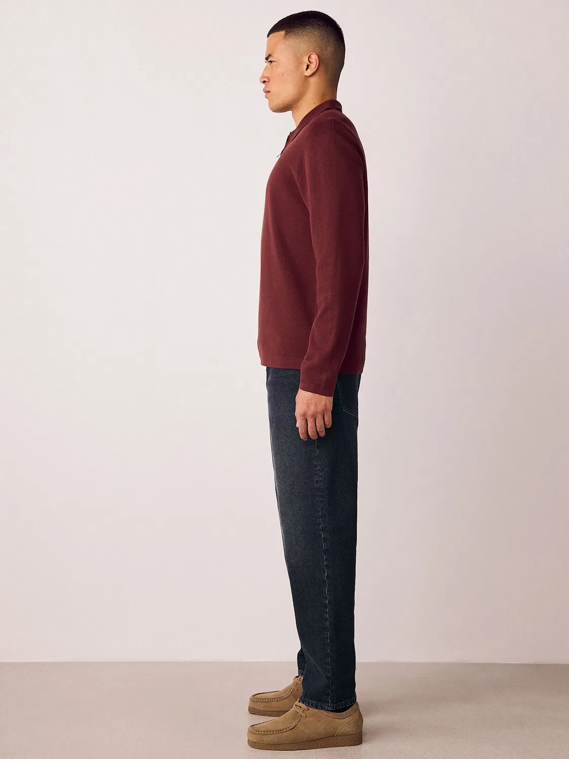 Джинсы Regular Fit Vintage Wash Next, черный — фото 4