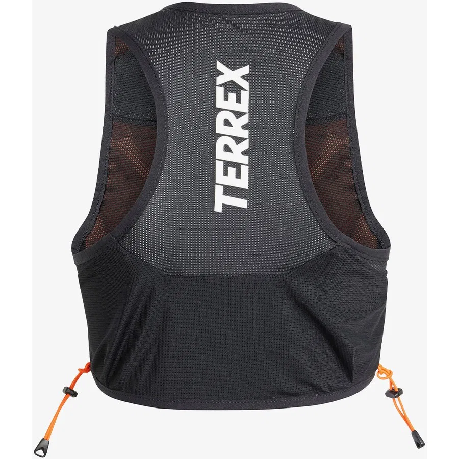 Беговой жилет adidas Terrex Trail Running Techrock 2.5L Unisex, Черный — фото 2