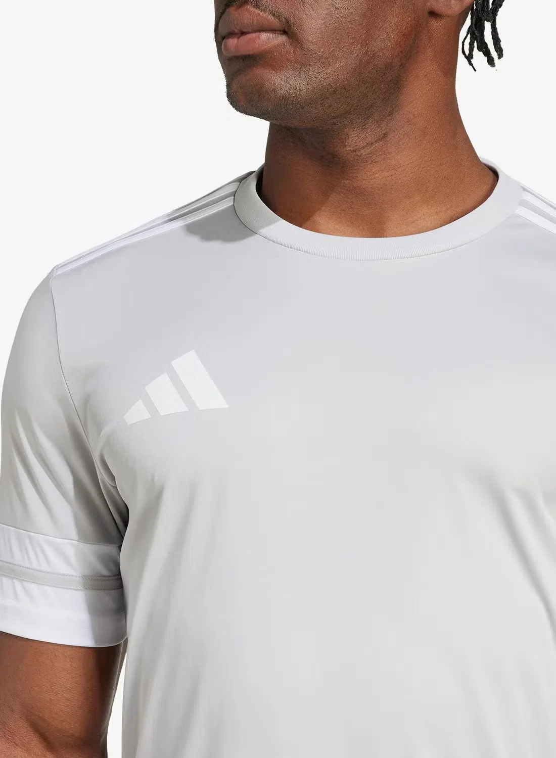 Футболка спортивная с коротким рукавом Squadra25 Adidas, темно-серый — фото 3