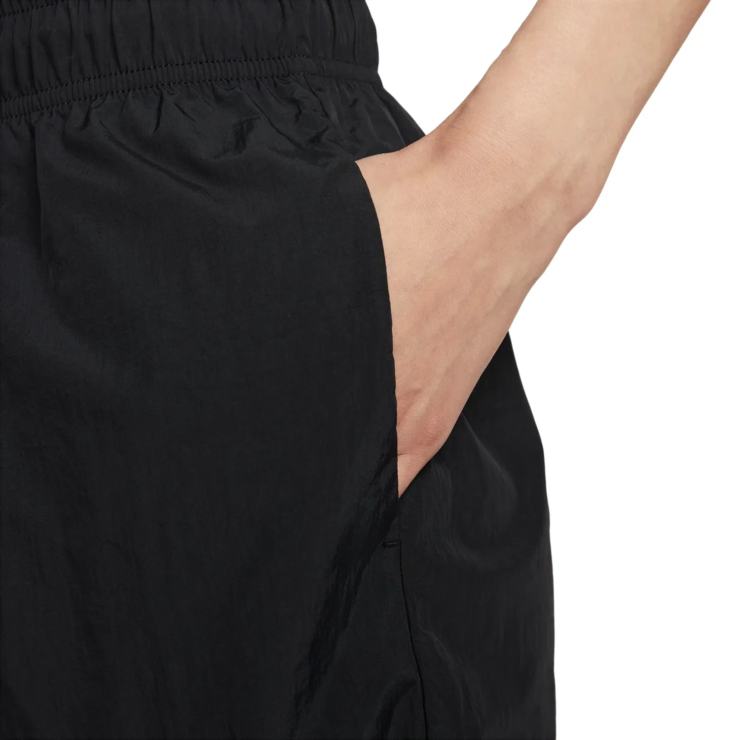 Женские шорты свободного кроя с длиной до колена Nike Sportswear Black Sail, черный — фото 3