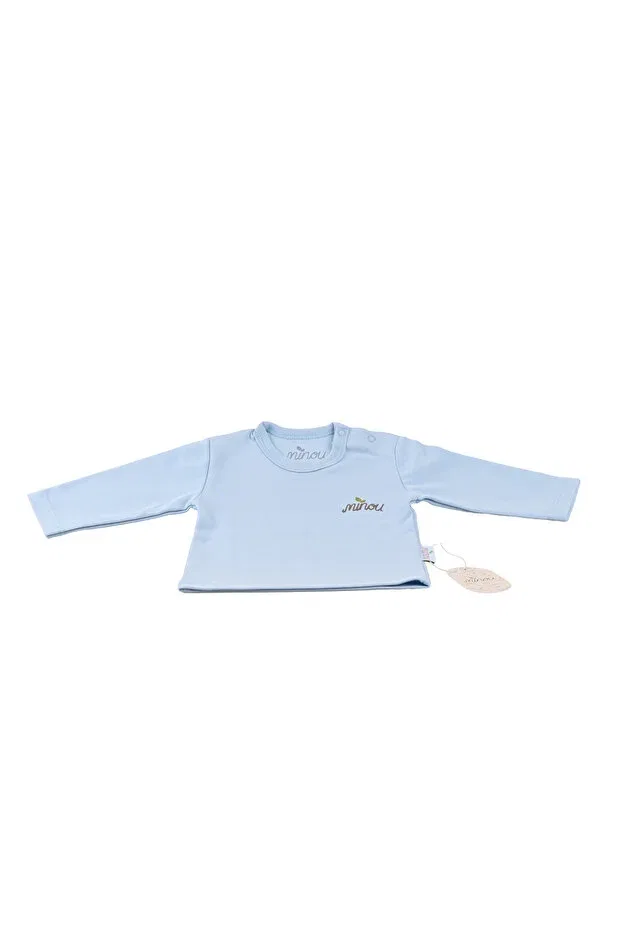 Детский комплект из футболки и штанов с длинным рукавом Minou, Blue — фото 2