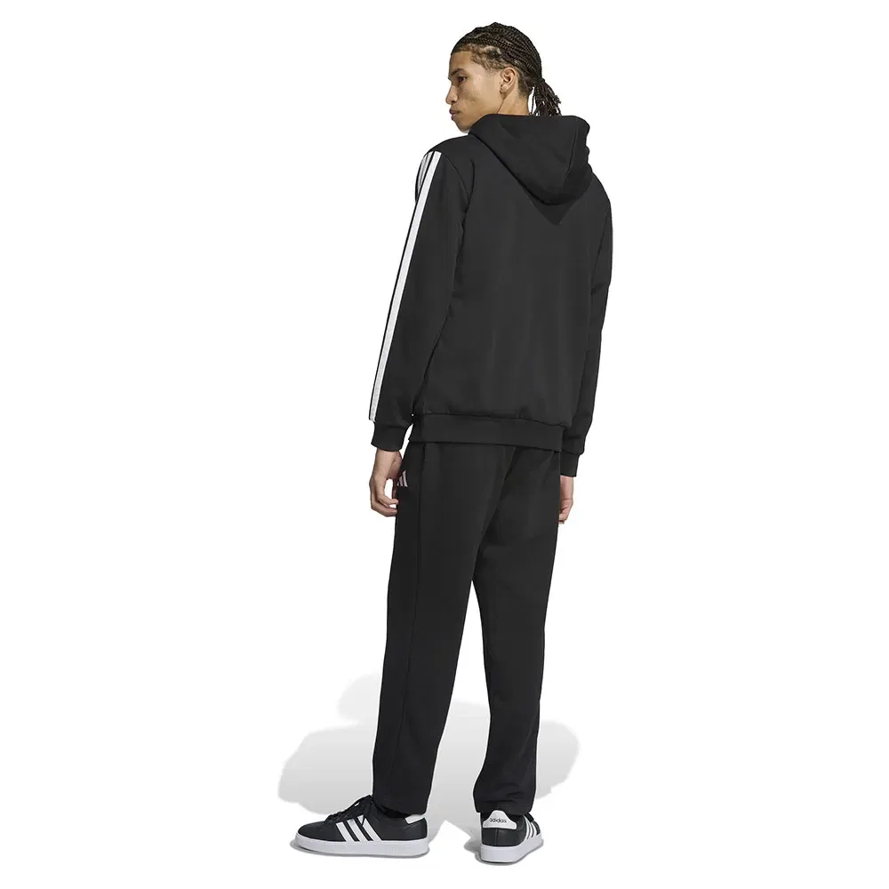 Мужской спортивный костюм с капюшоном Colorblock Tracksuit Adidas, Black — фото 2