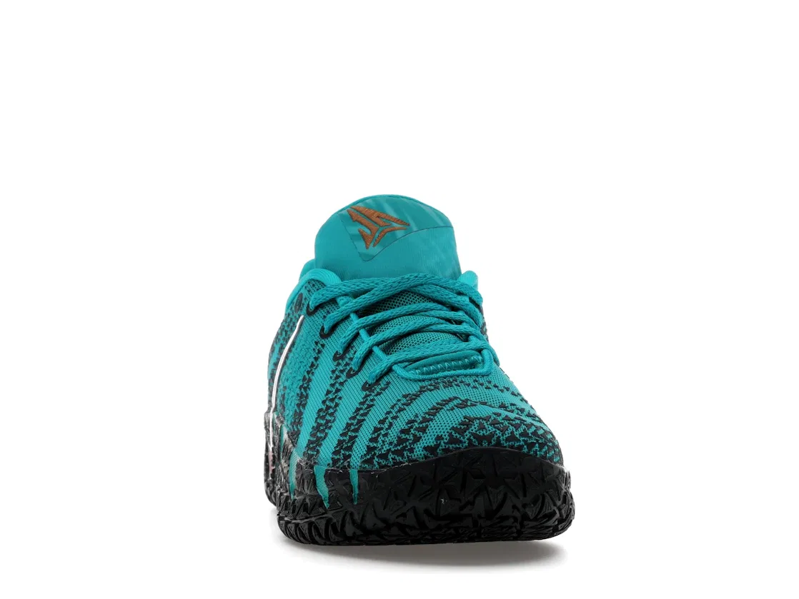 Детские кроссовки для мальчиков Nike Ja 3, Turbo Green/Black/White/University Red — фото 2