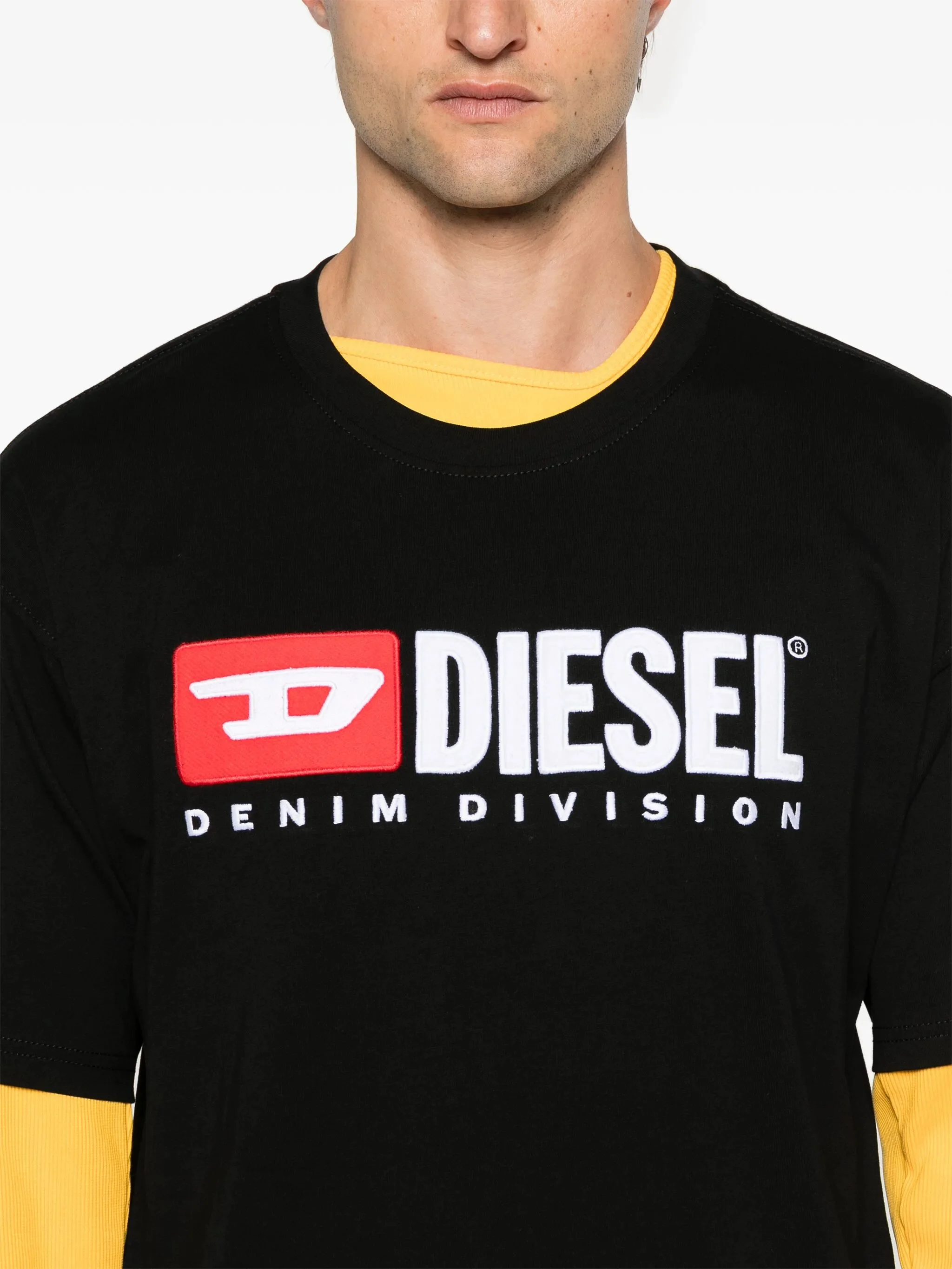Футболка Diesel T-Boxt-Div, черный — фото 3