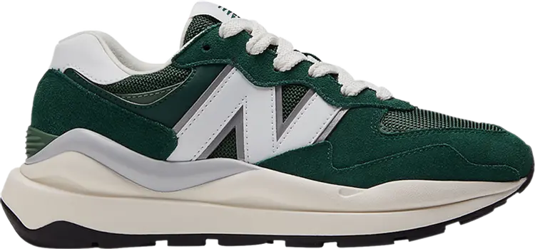 Кроссовки New Balance Wmns 57/40 'Green Moonbeam', зеленый — фото 2