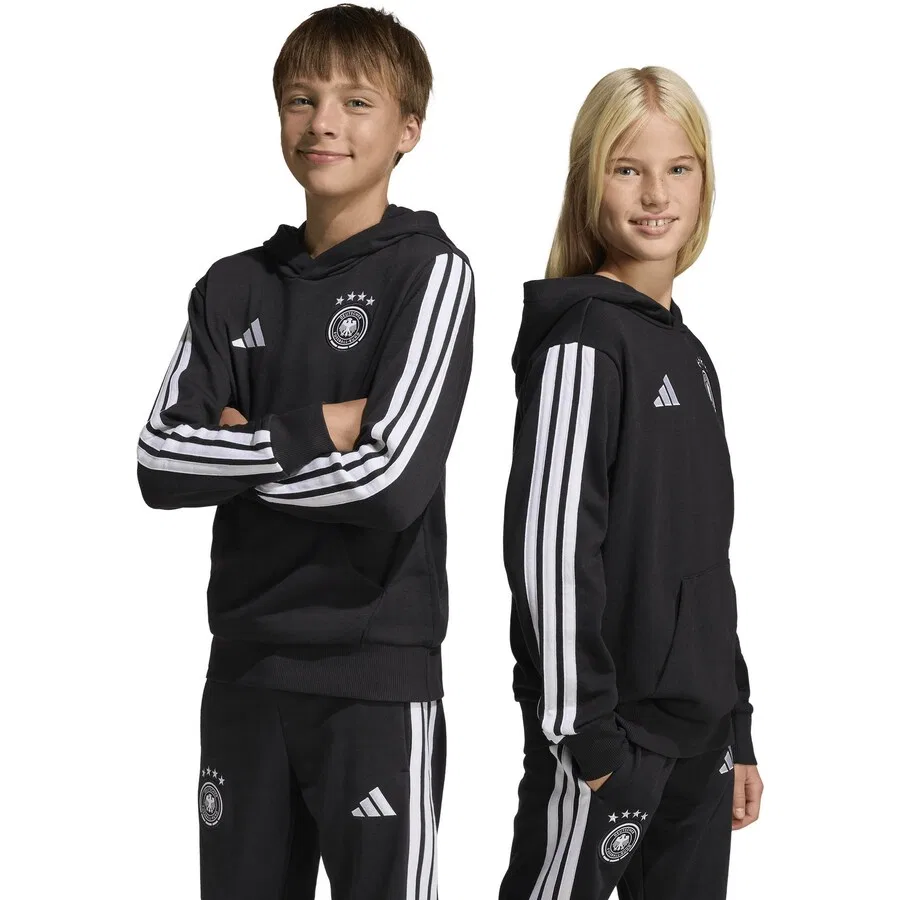 Спортивная толстовка ADIDAS PERFORMANCE 'DFB WM 2026 DNA' черного цвета — фото 3