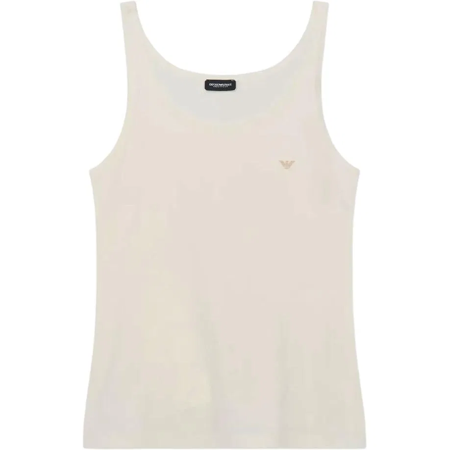 Топ-майка Emporio Armani, White