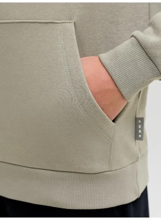 Худи с принтом Youth Fusion Jack & Jones Junior, вестивер — фото 3