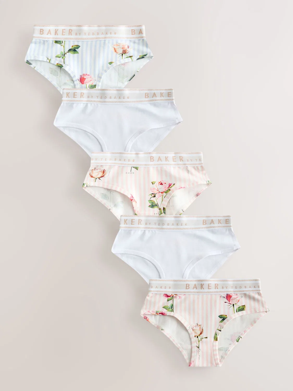 Трусы 5 шт. Baker by Ted Baker, мульти-полоска